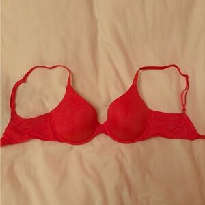 Elegant Red Women's Bra